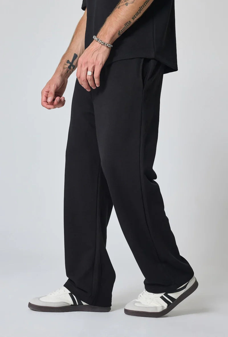Losse, casual en comfortabele effen joggingbroek