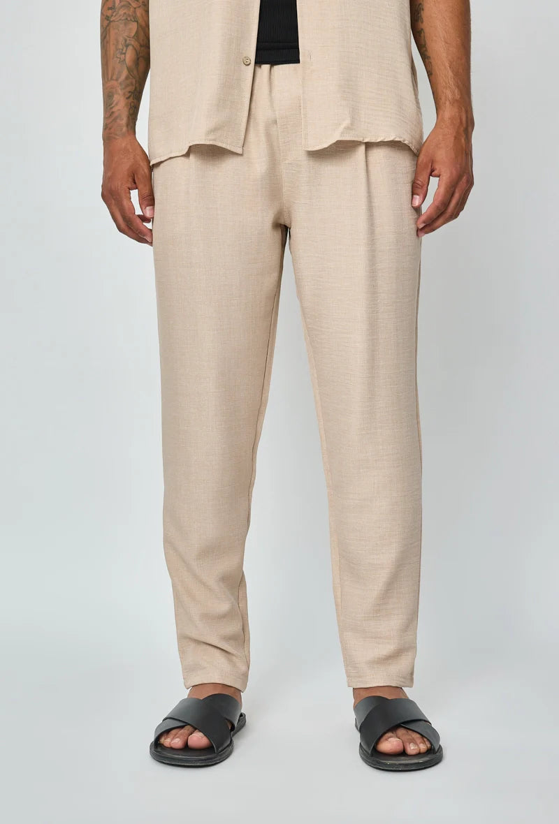 Set van overhemd met korte mouwen en broek