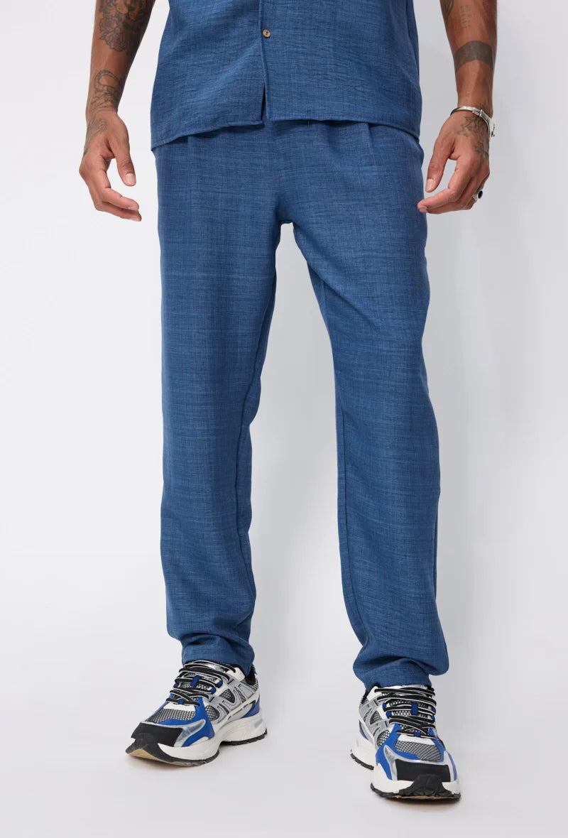 Set van overhemd met korte mouwen en broek