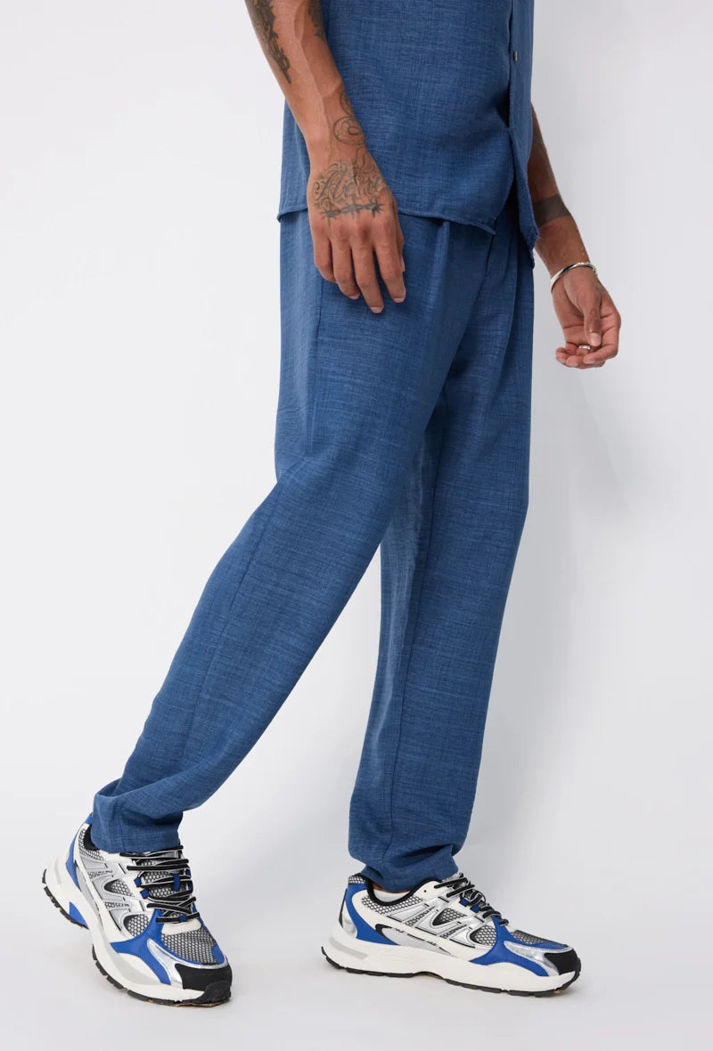 Set van overhemd met korte mouwen en broek