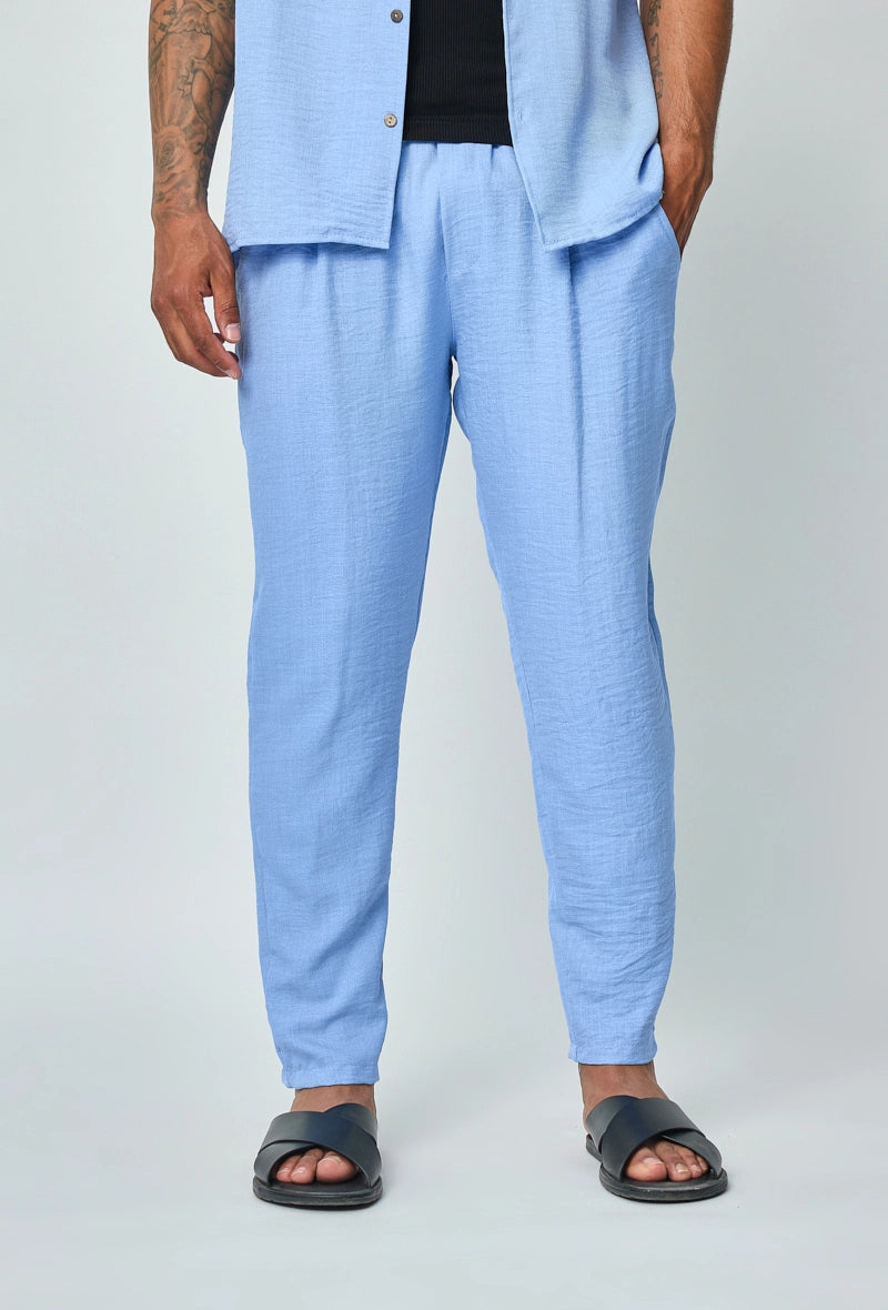 Set van overhemd met korte mouwen en broek