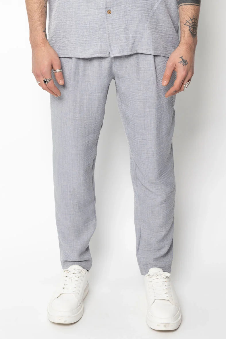 Set van overhemd met korte mouwen en broek