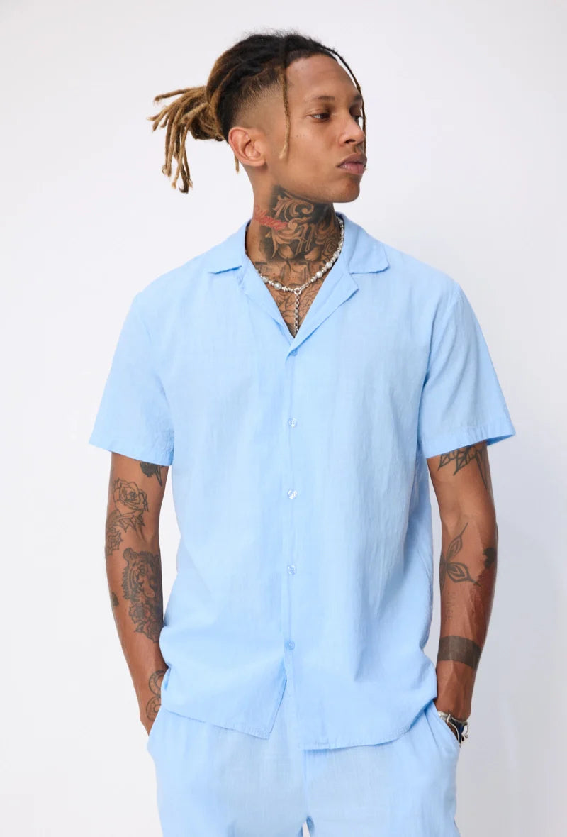 Overhemd met korte mouwen