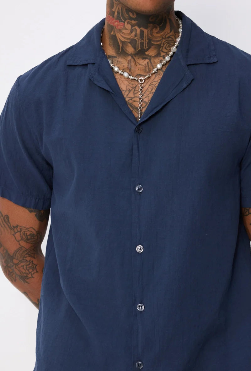 Overhemd met korte mouwen