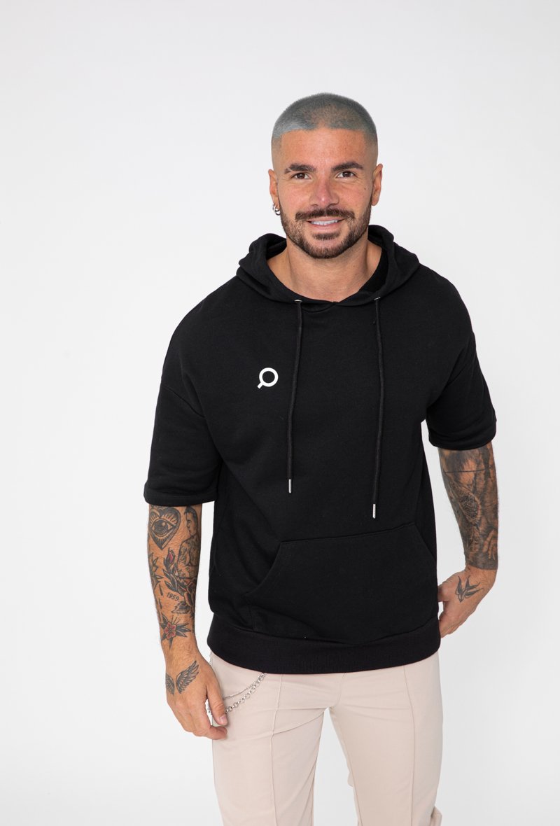 Sweat avec logo et manches courtes - Frilivin