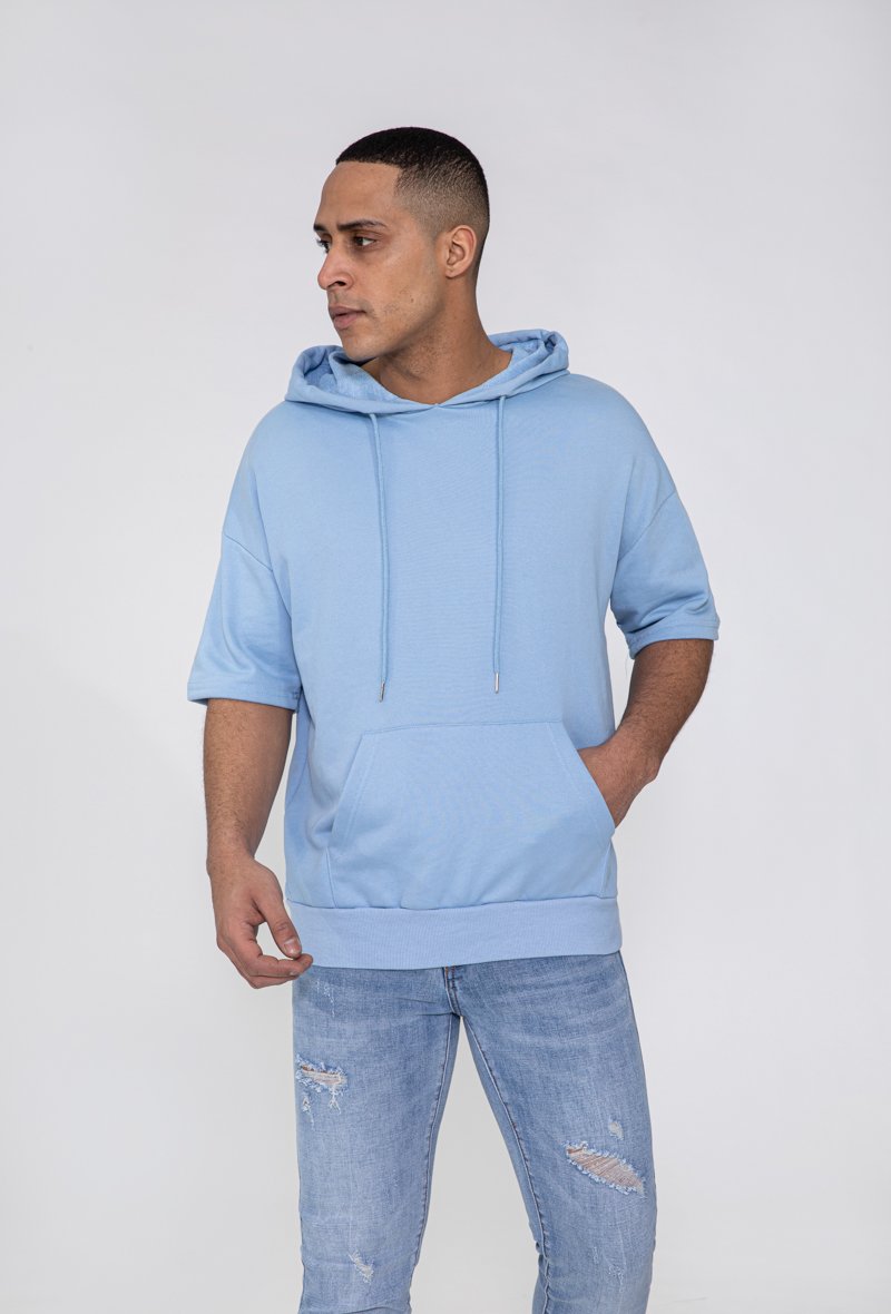 Sweat avec logo et manches courtes - Frilivin