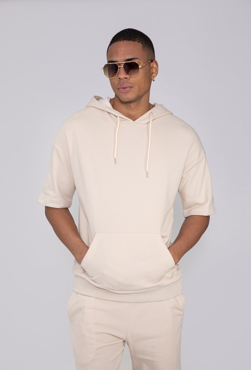 Sweat avec logo et manches courtes - Frilivin