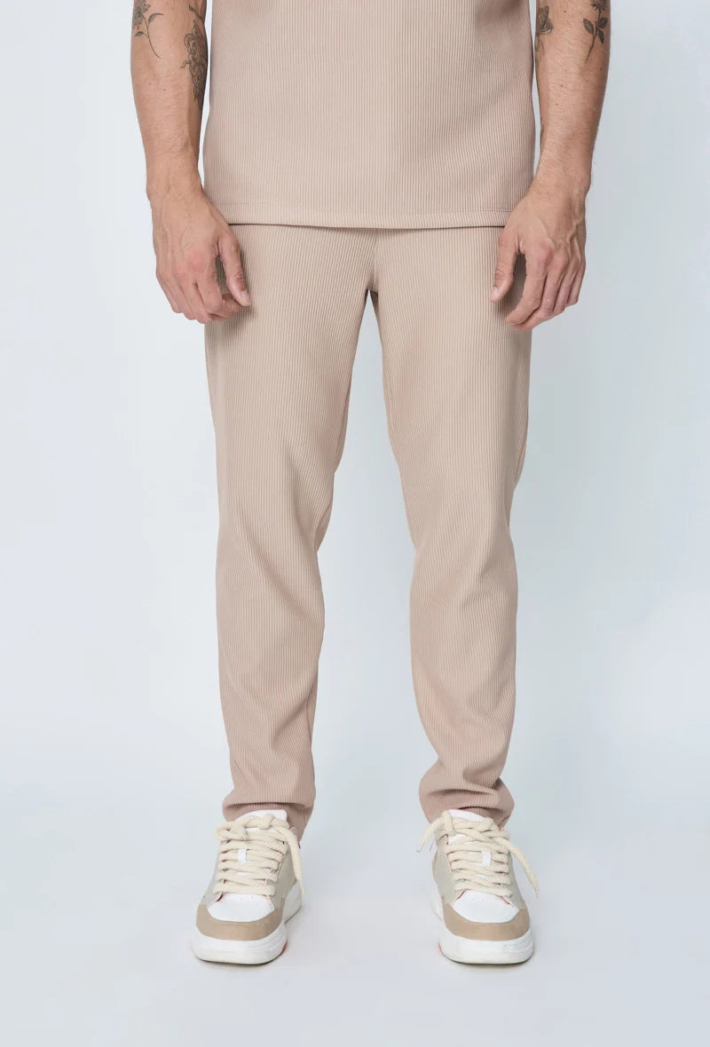 Set van geplooid T-shirt en broek