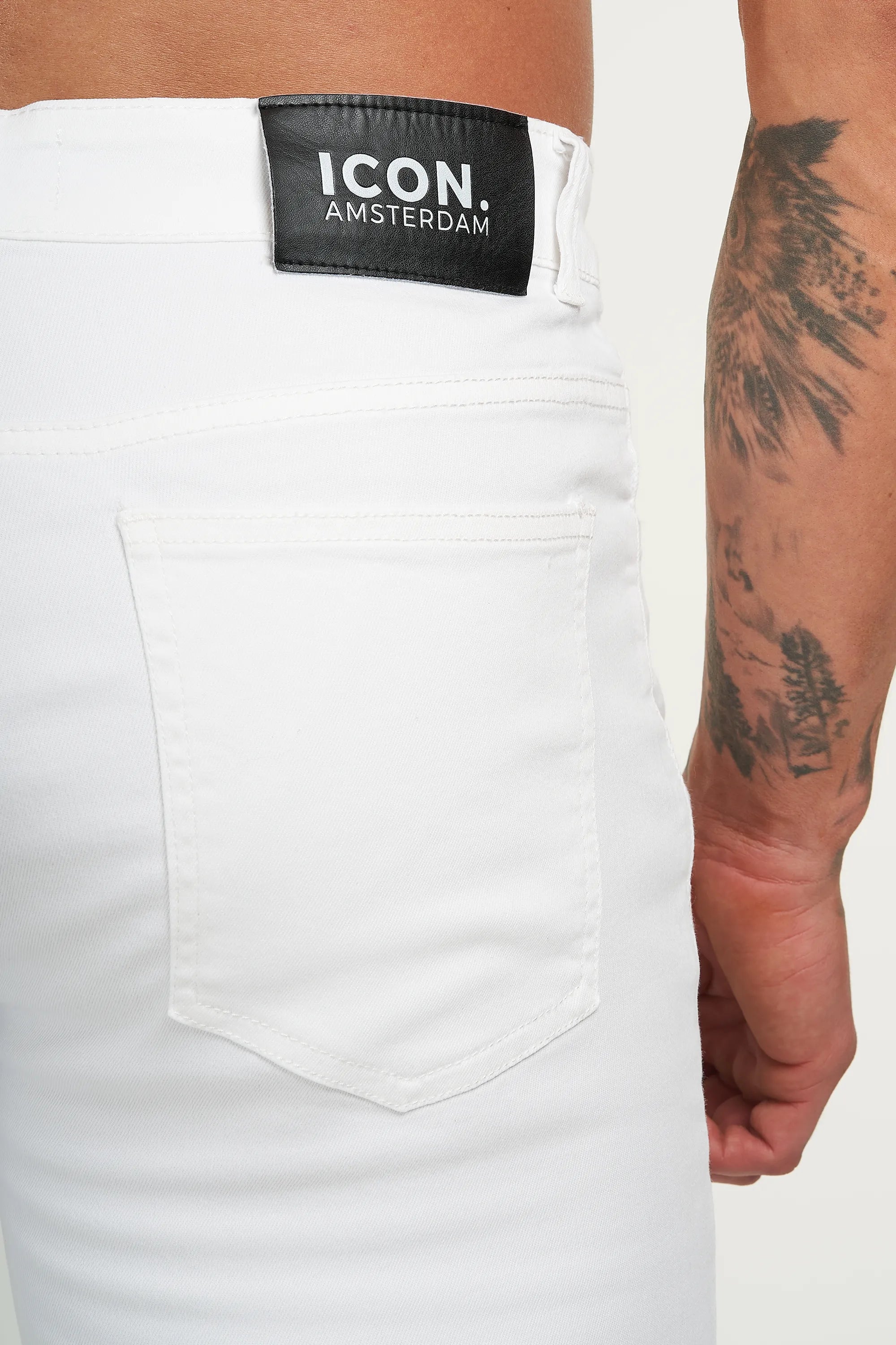 DE LORENZO SHORTS - WIT