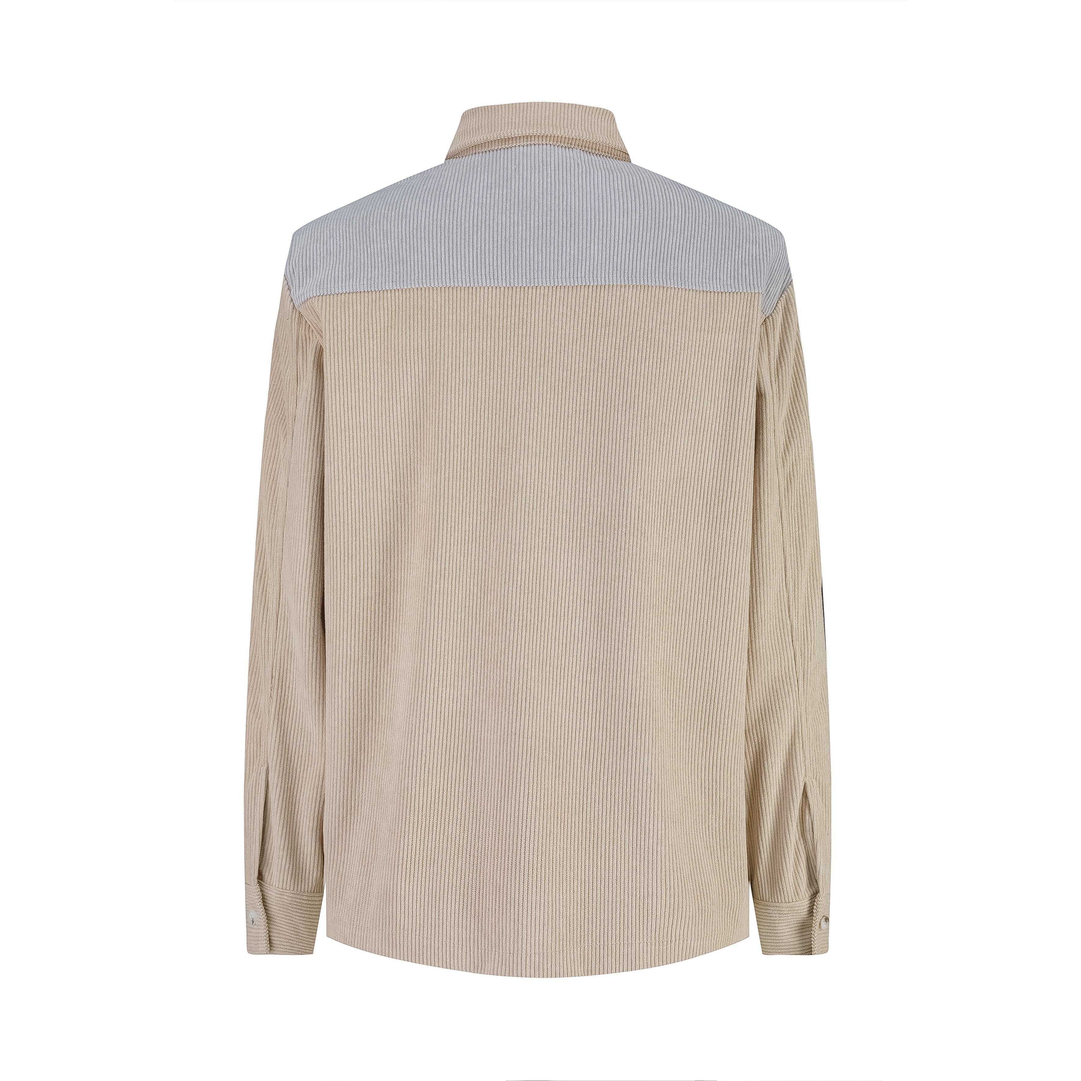 Driekleurig overshirt