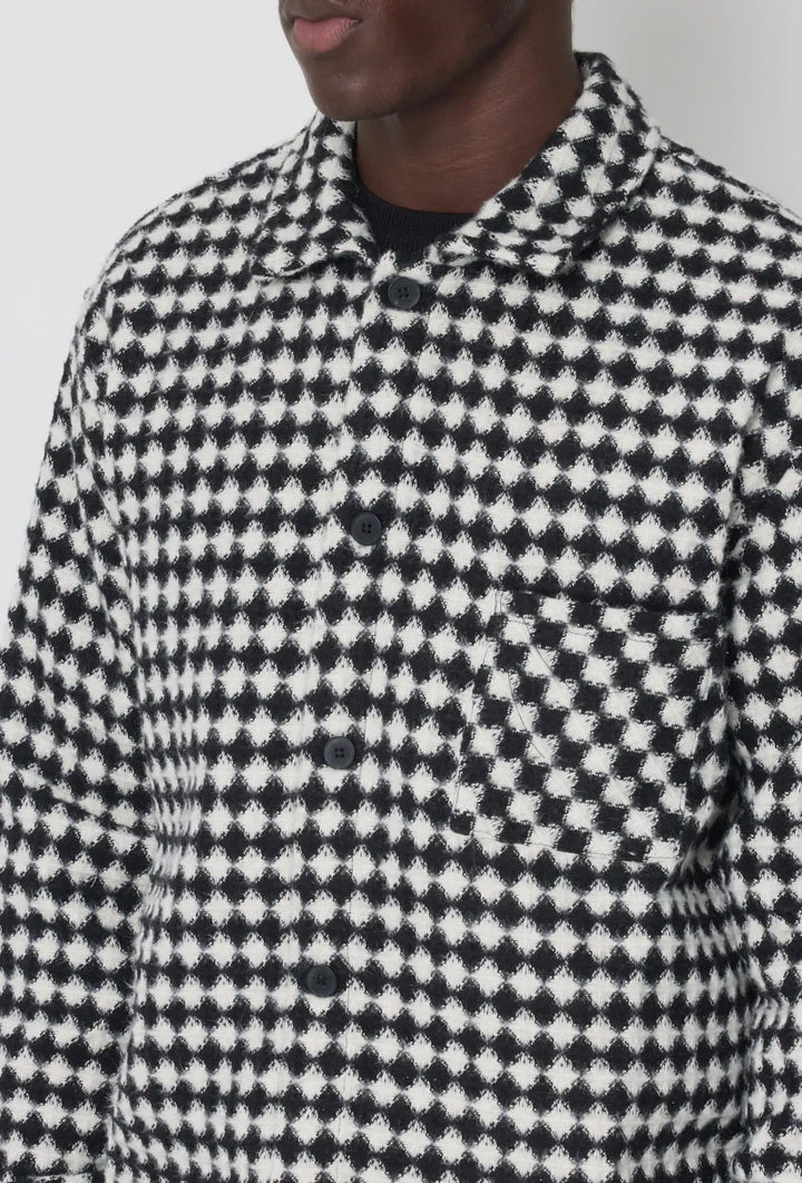 Overshirt met mozaïek