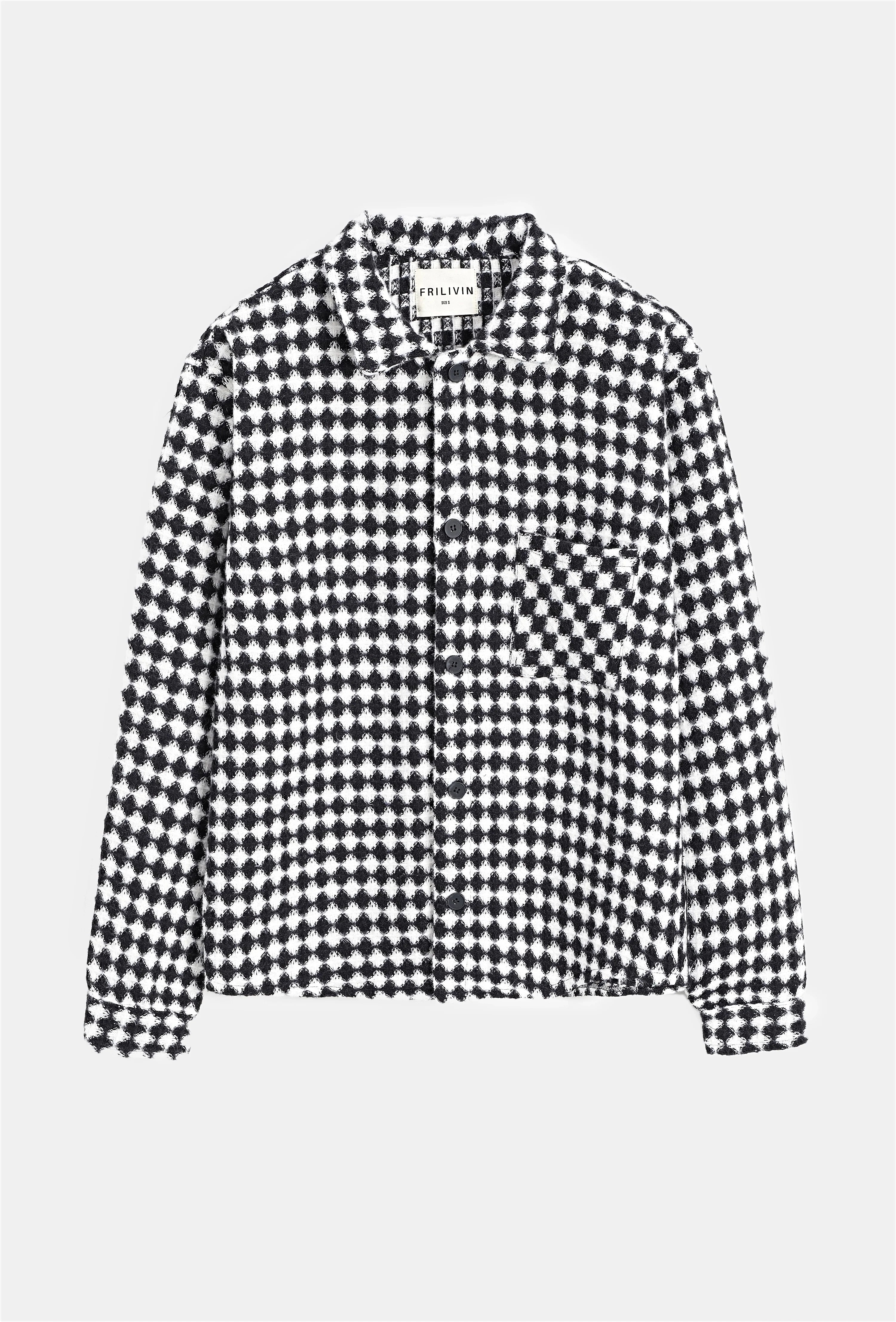 Overshirt met mozaïek