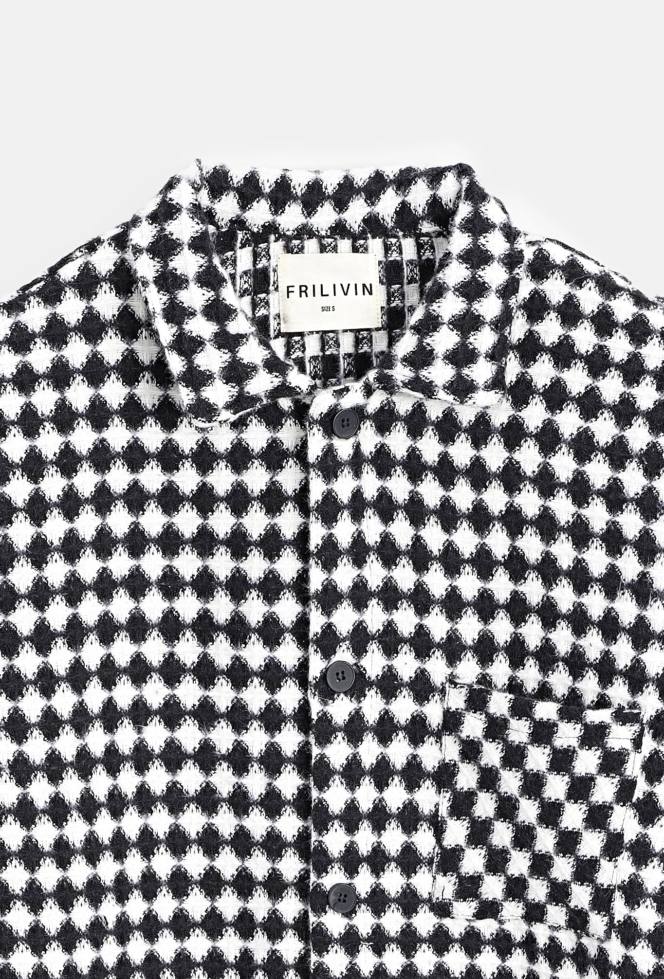 Overshirt met mozaïek