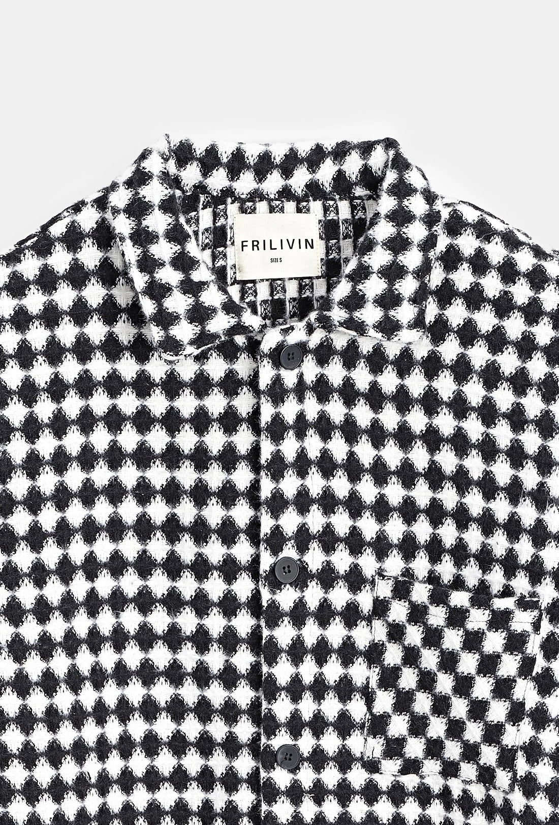 Overshirt met mozaïek