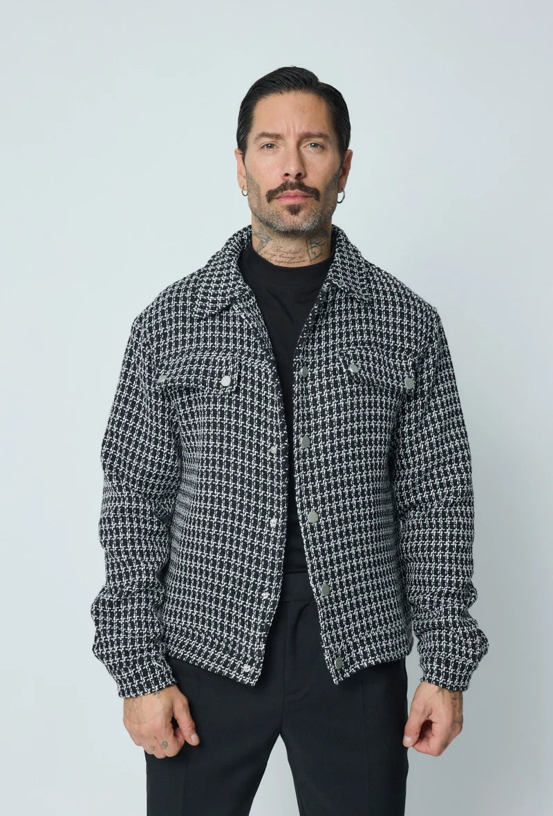 Geruit overhemd met knoopjes