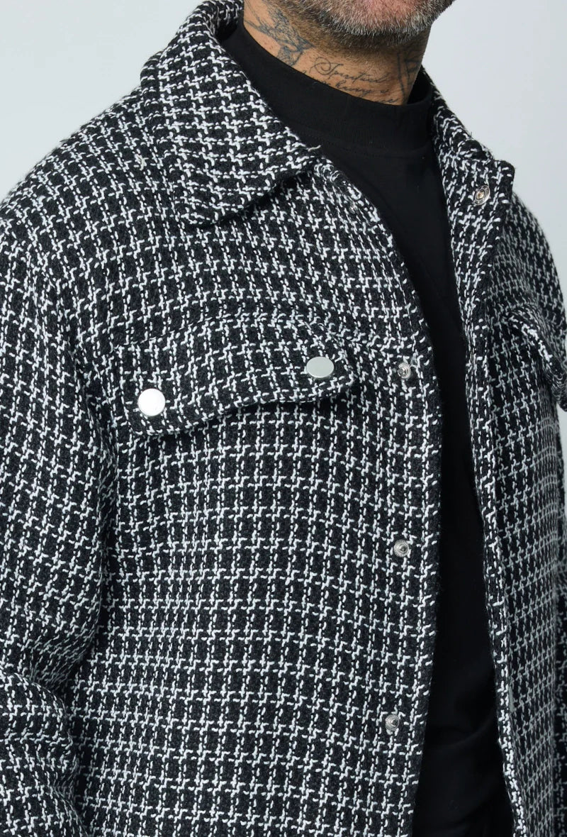 Geruit overhemd met knoopjes