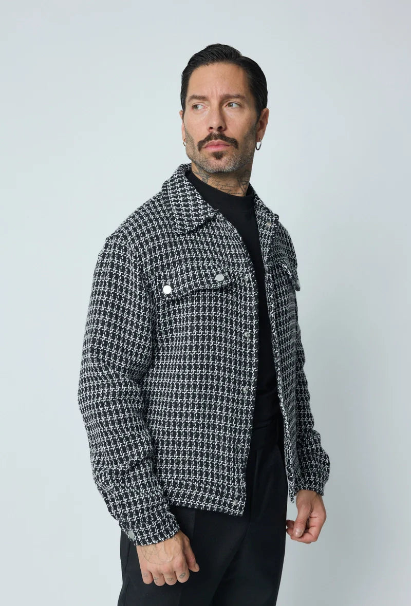 Geruit overhemd met knoopjes