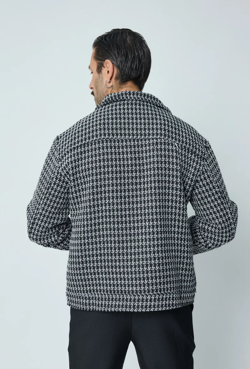 Geruit overhemd met knoopjes