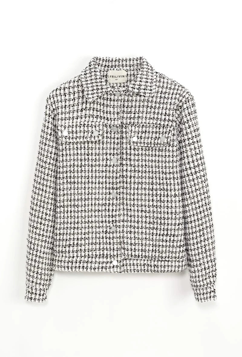 Geruit overhemd met knoopjes