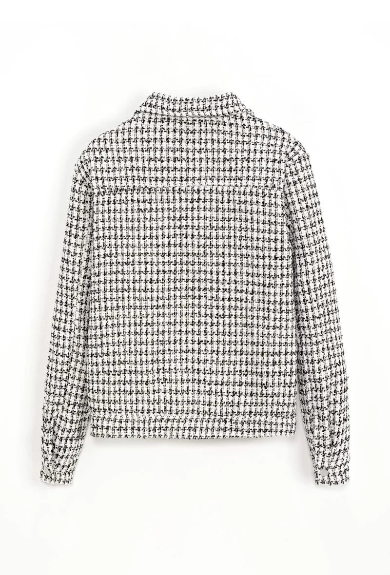 Geruit overhemd met knoopjes