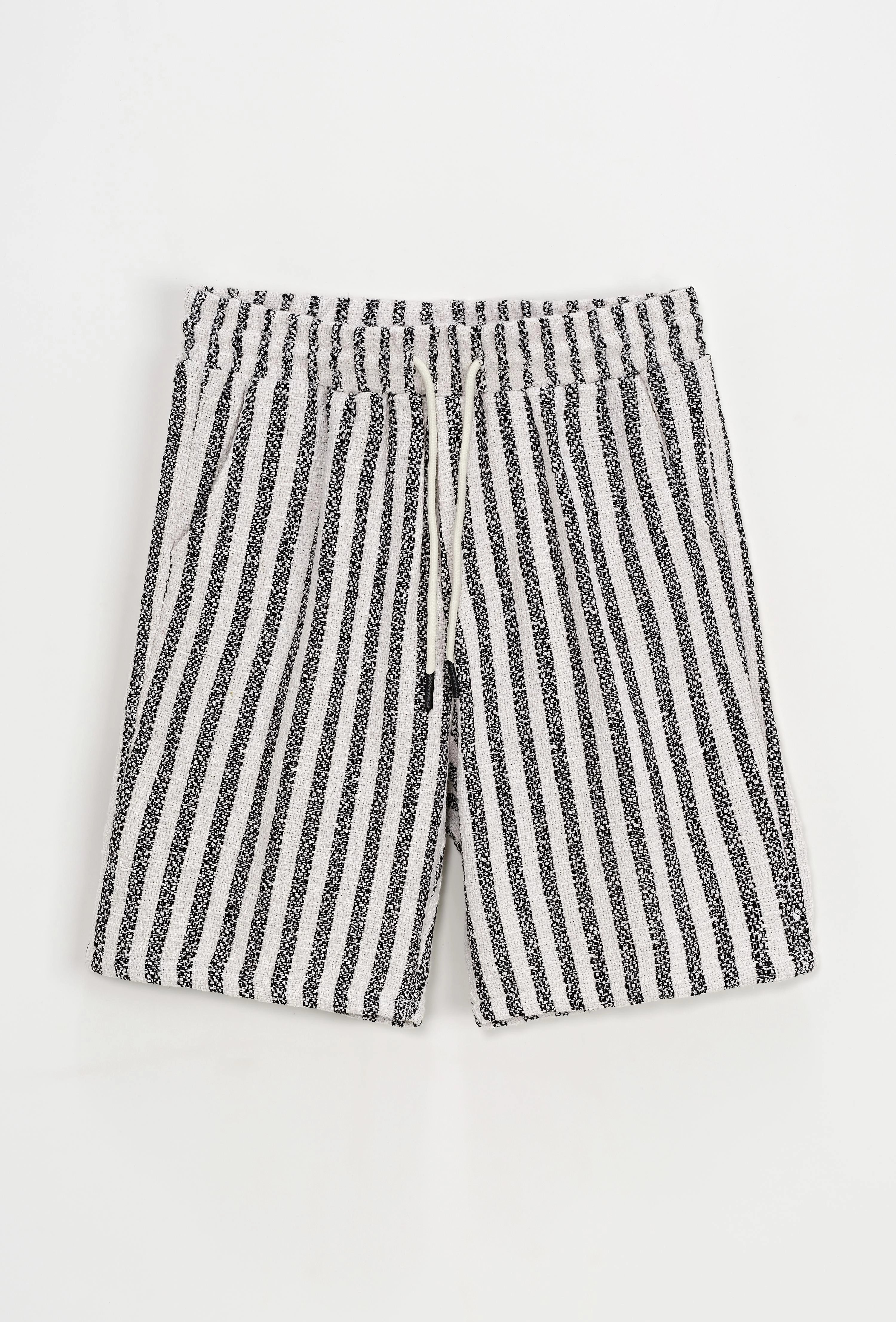 Gestreepte korte broek