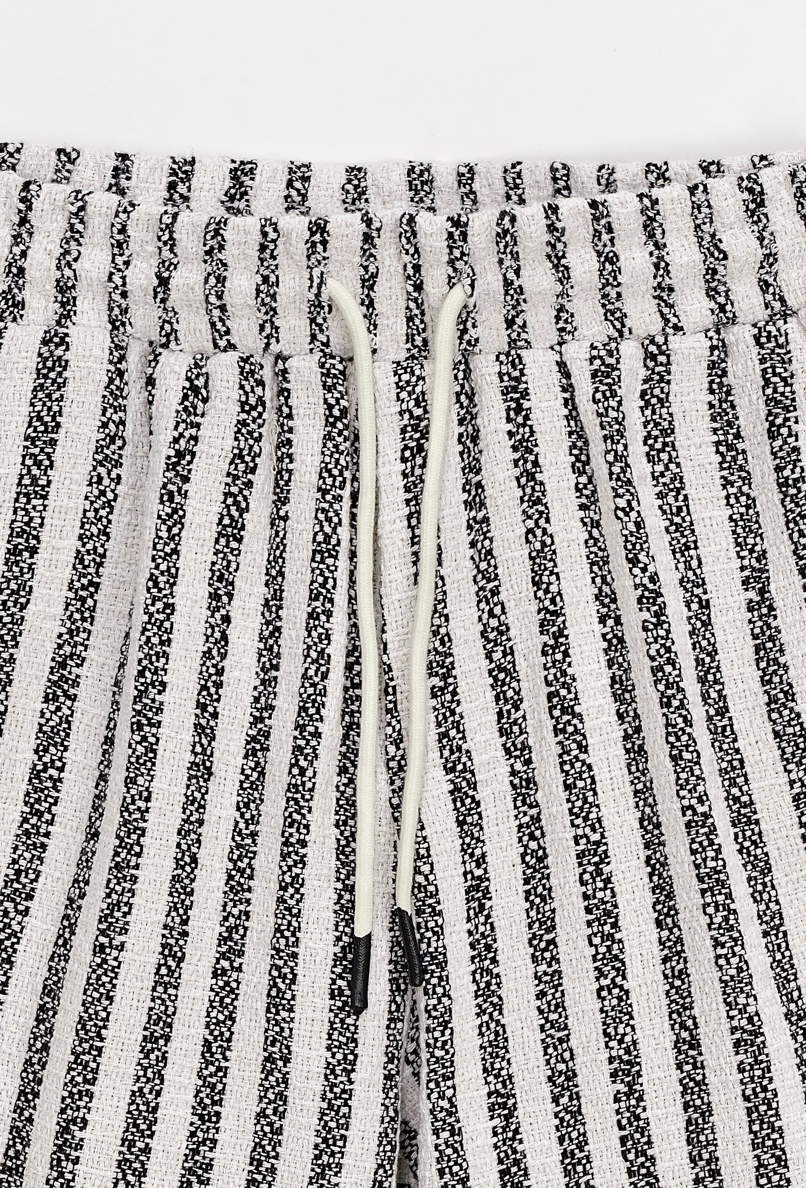 Gestreepte korte broek