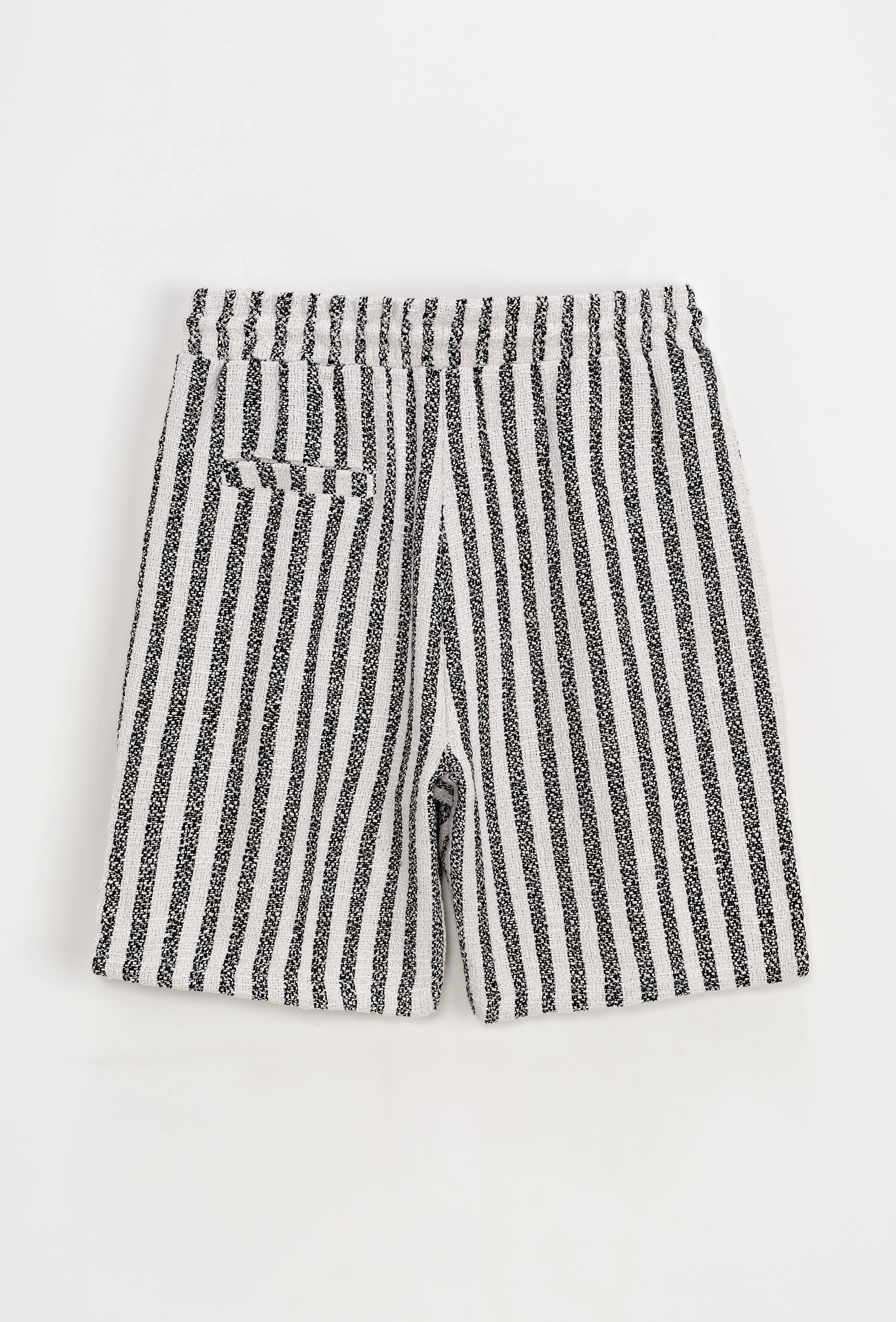 Gestreepte korte broek