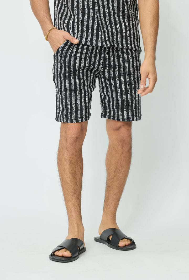 Gestreepte korte broek