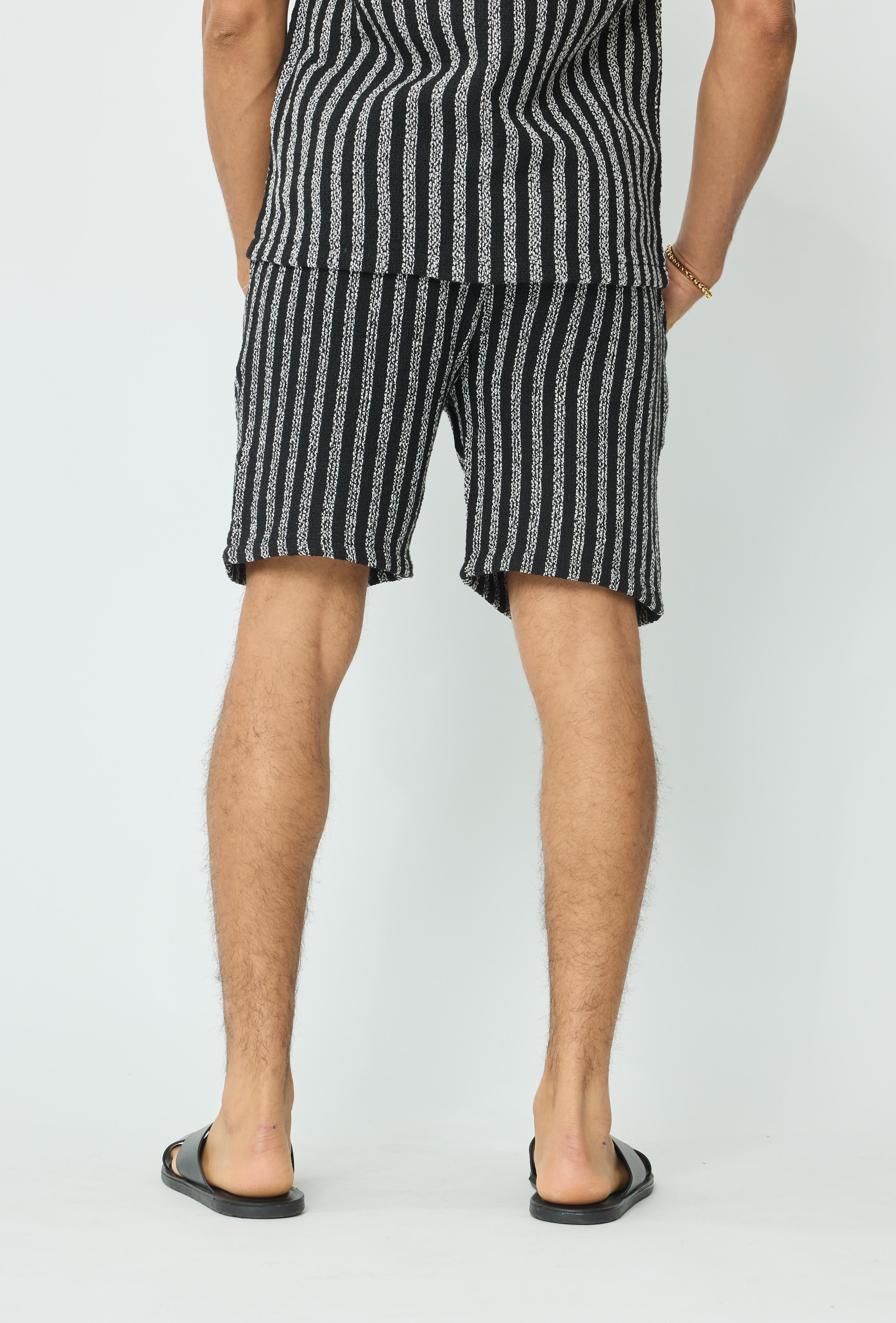 Gestreepte korte broek