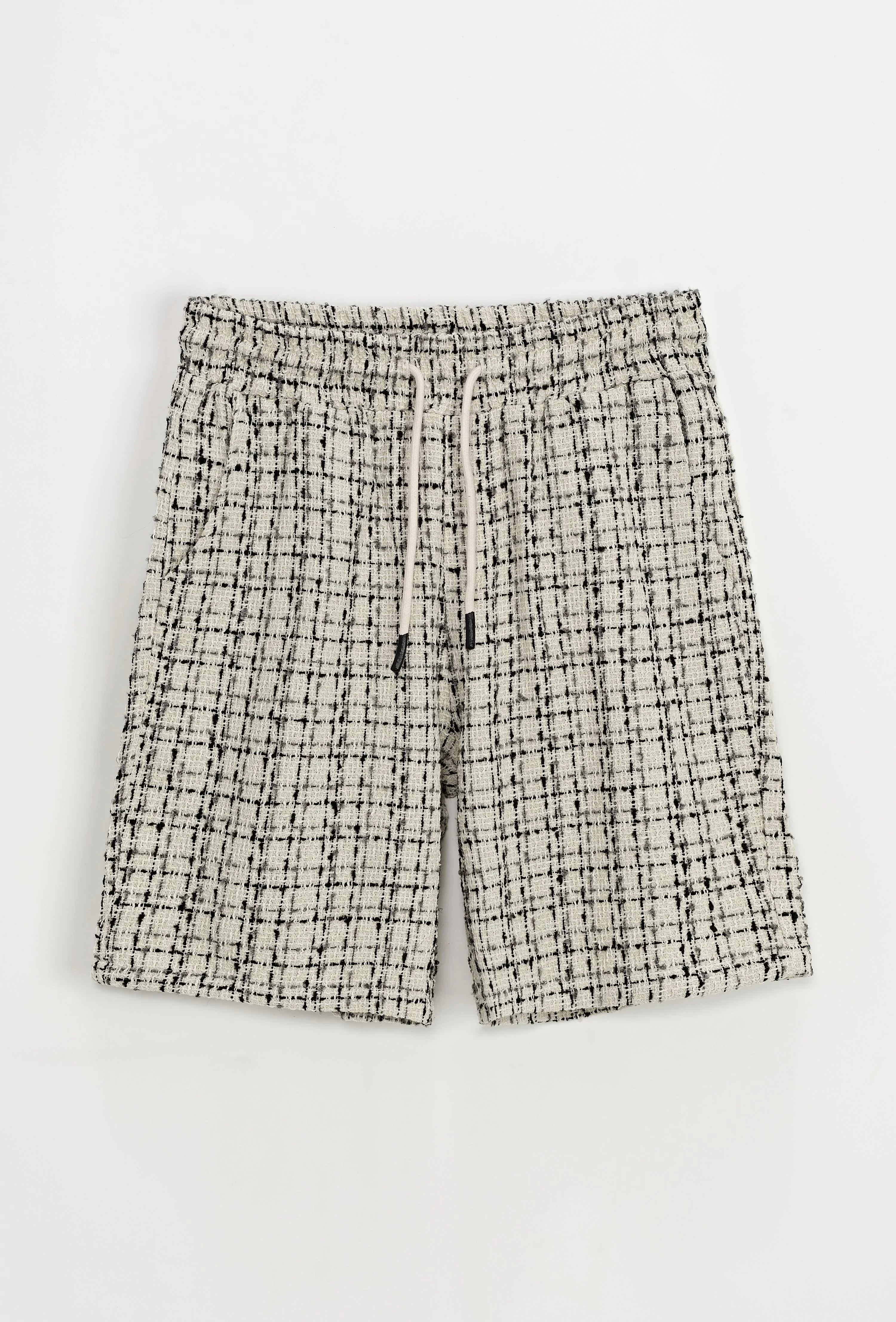 Korte broek met linneneffect