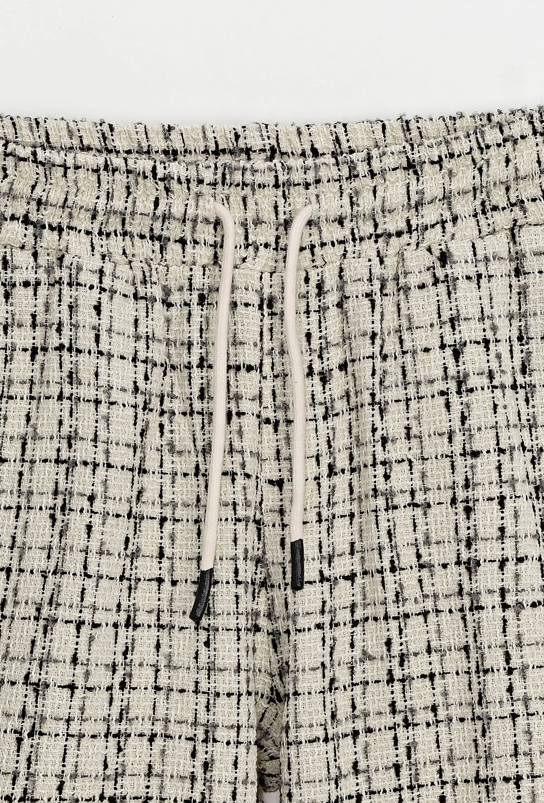 Korte broek met linneneffect