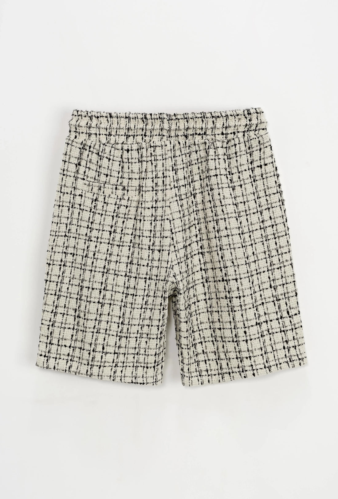 Korte broek met linneneffect