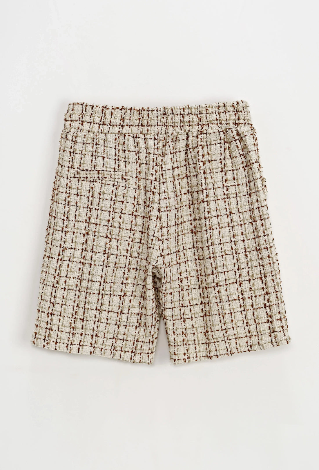 Korte broek met linneneffect