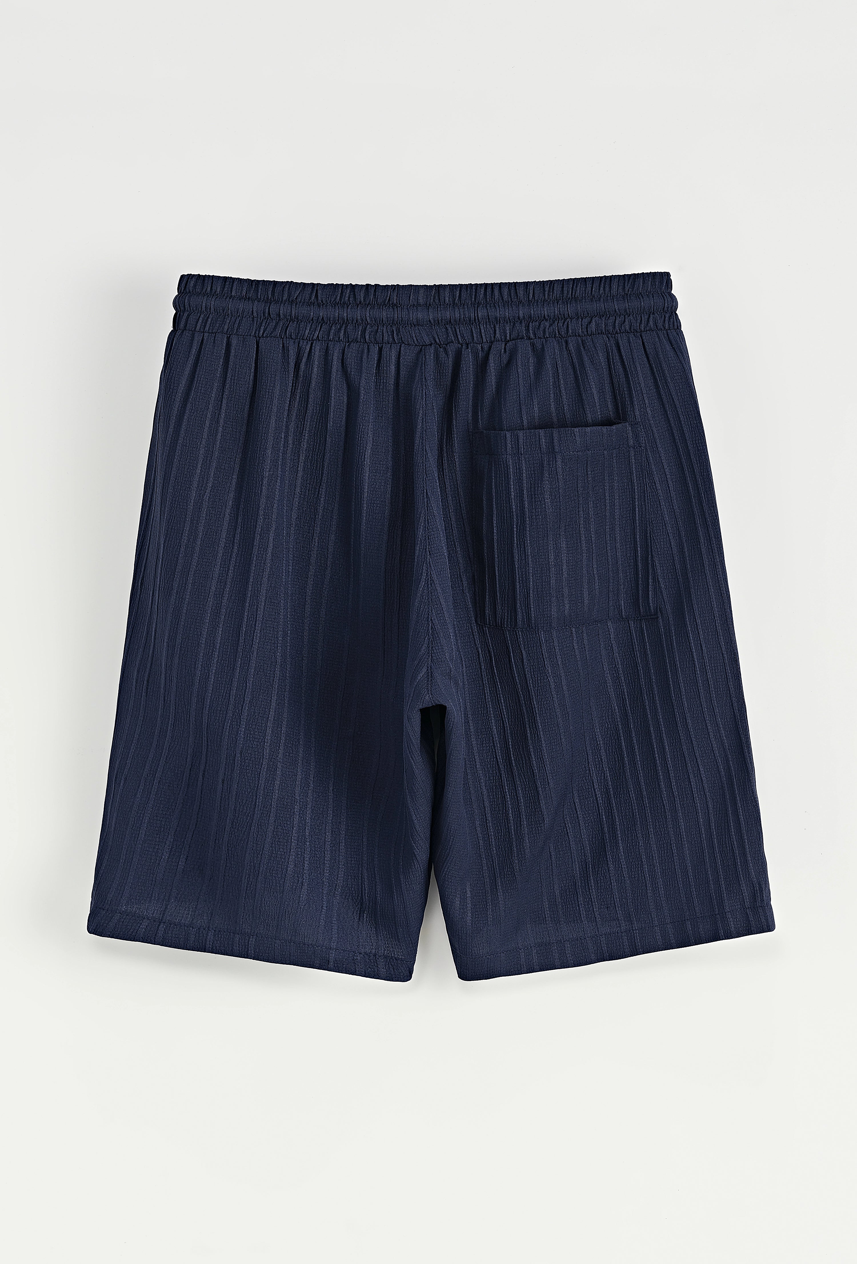 Set van effen shirt en korte broek