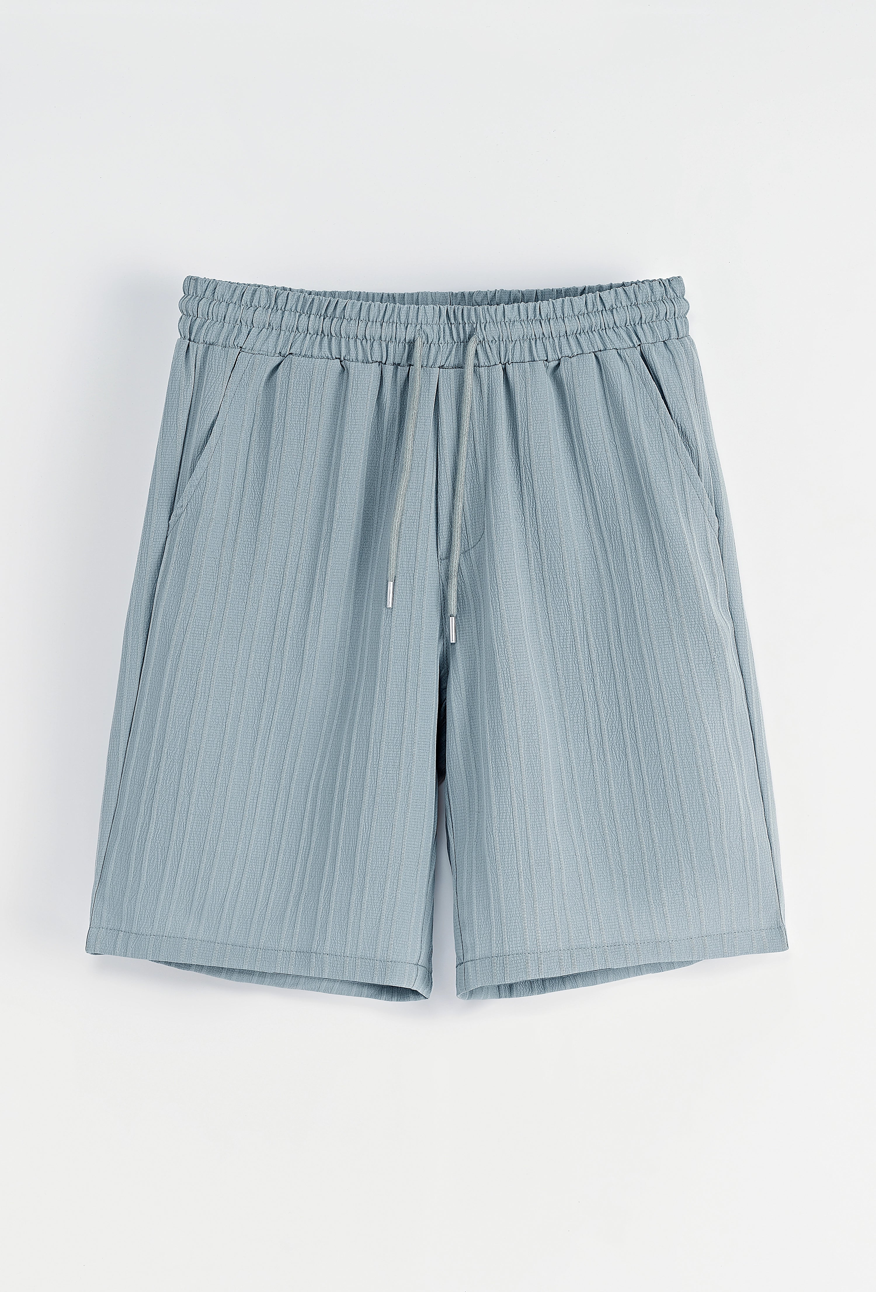 Set van effen shirt en korte broek