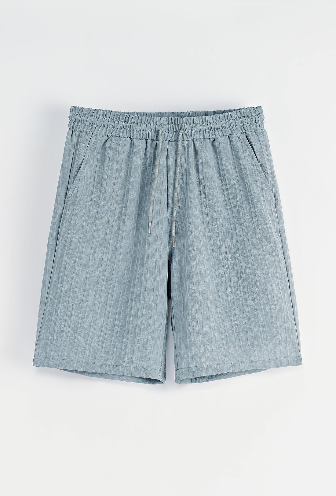 Set van effen shirt en korte broek