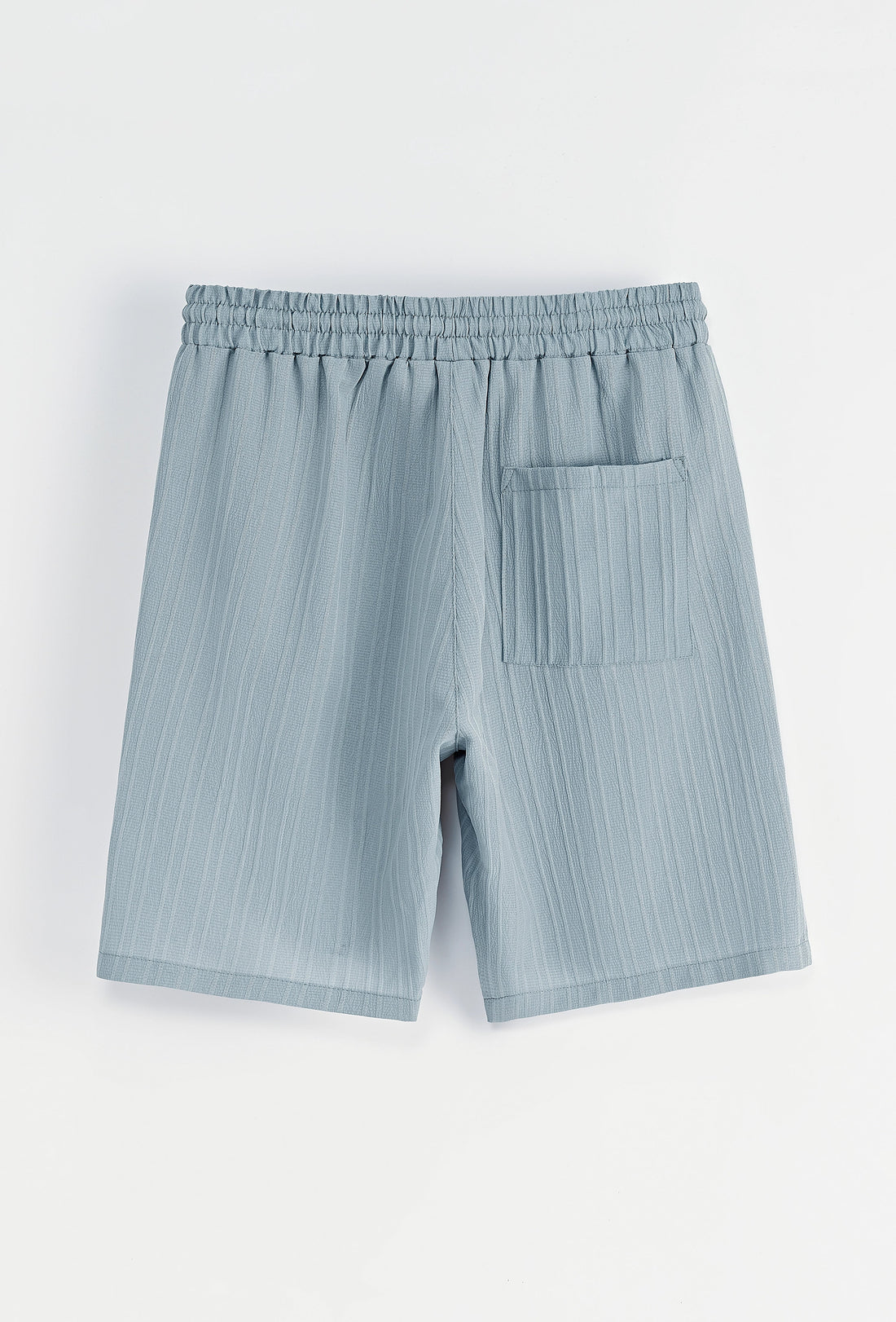 Set van effen shirt en korte broek