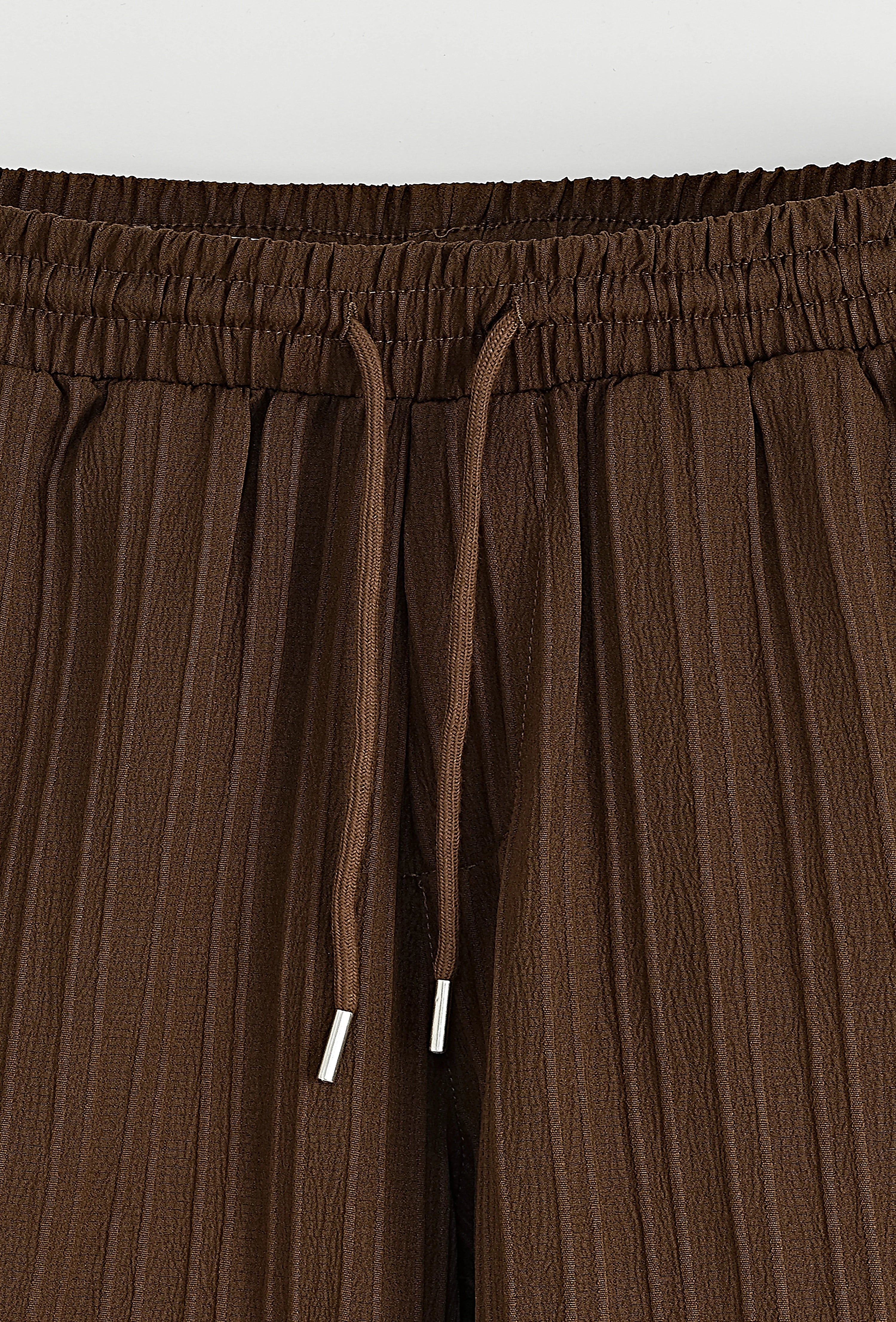 Set van effen shirt en korte broek