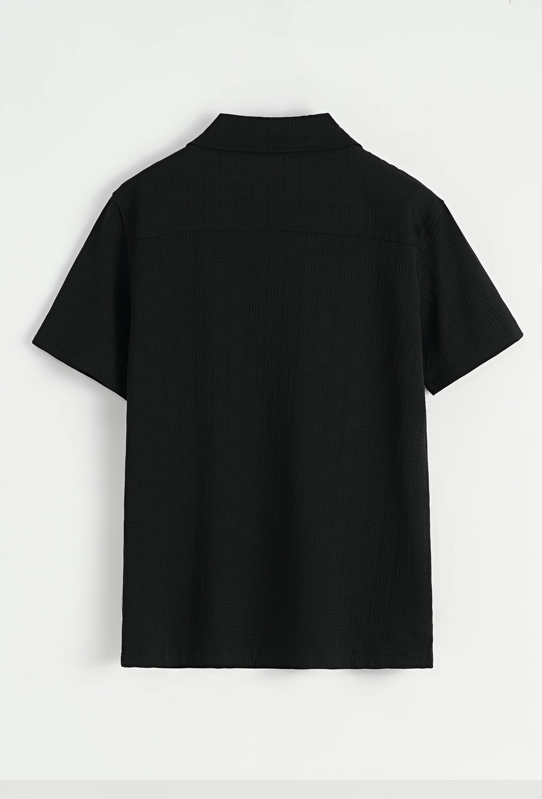 Effen overhemdset met korte mouwen