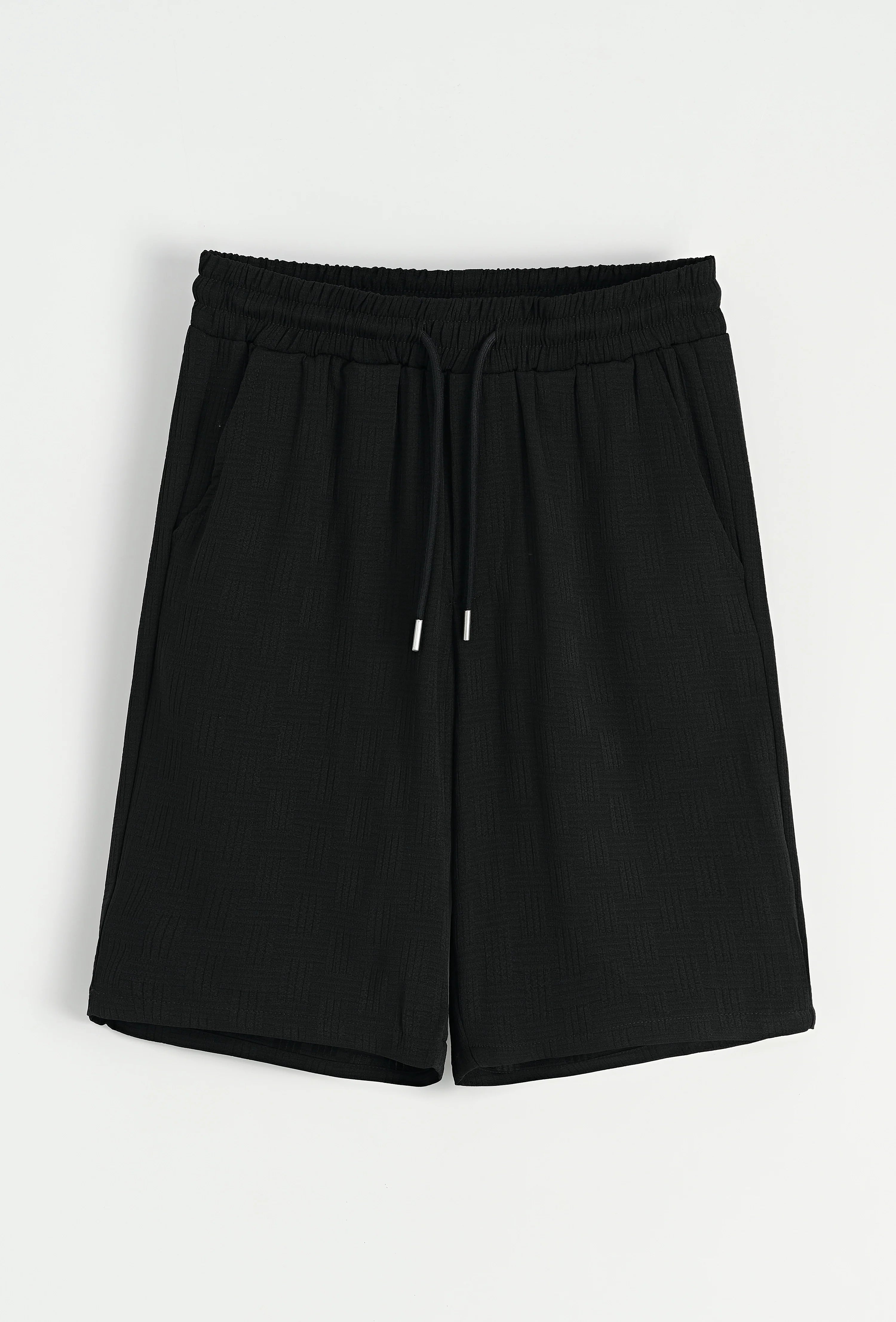 Effen overhemdset met korte mouwen