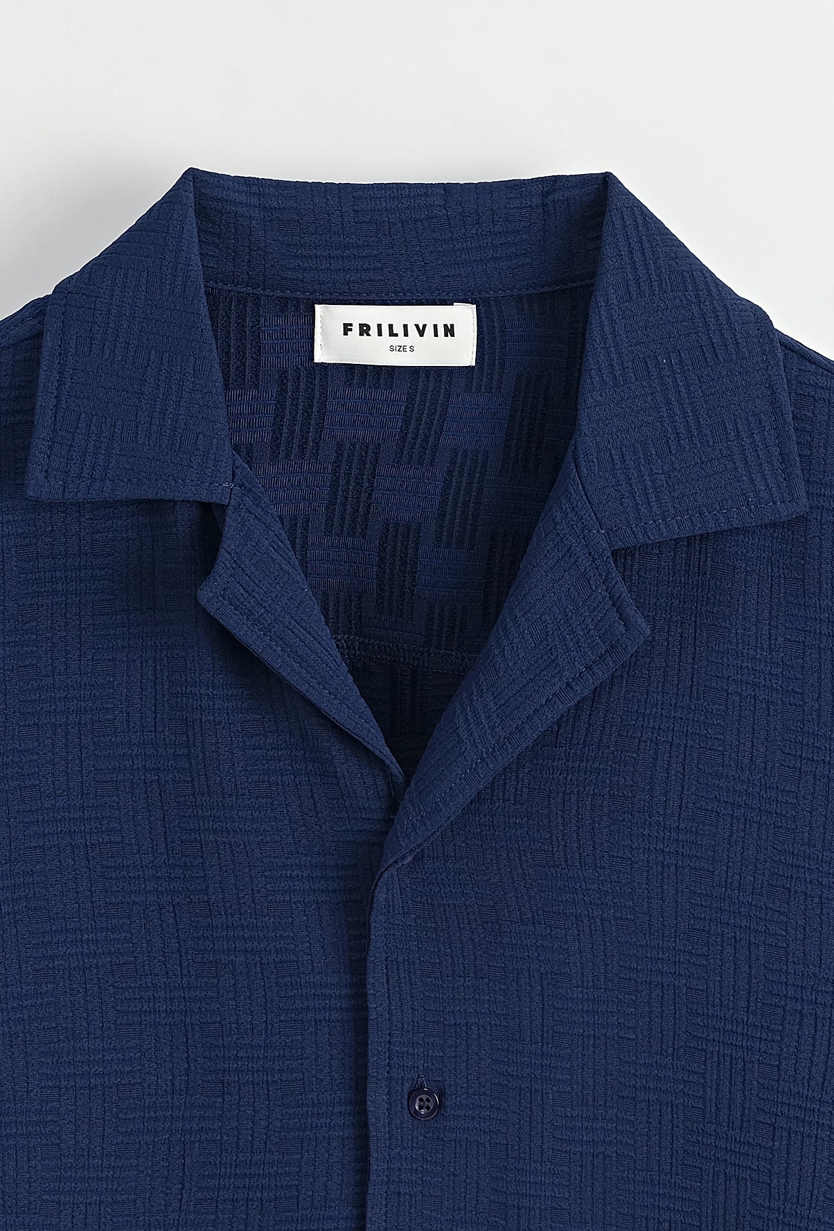 Effen overhemdset met korte mouwen