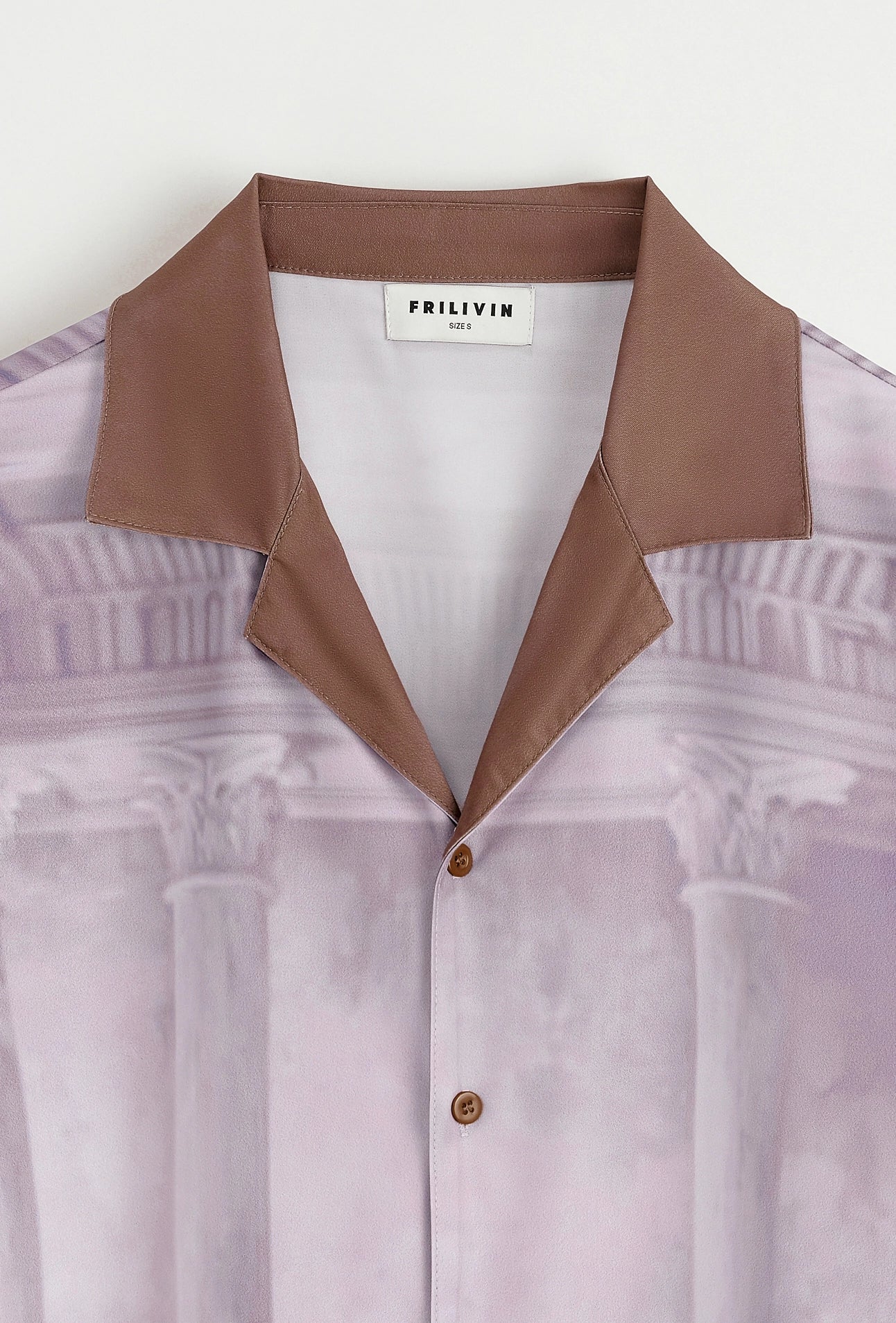 Shirt met korte mouwen en patroon