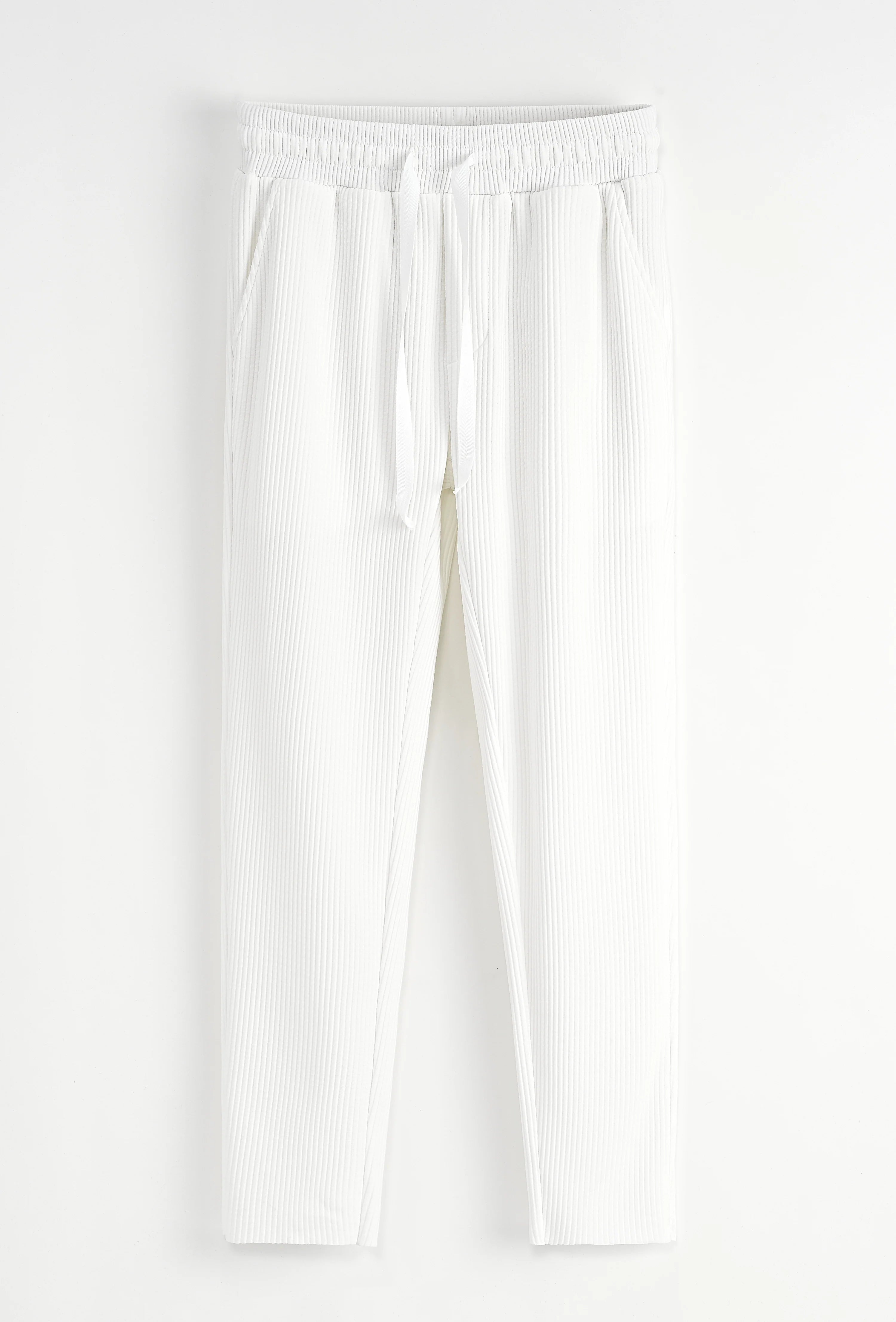 Set van effen jas en broek