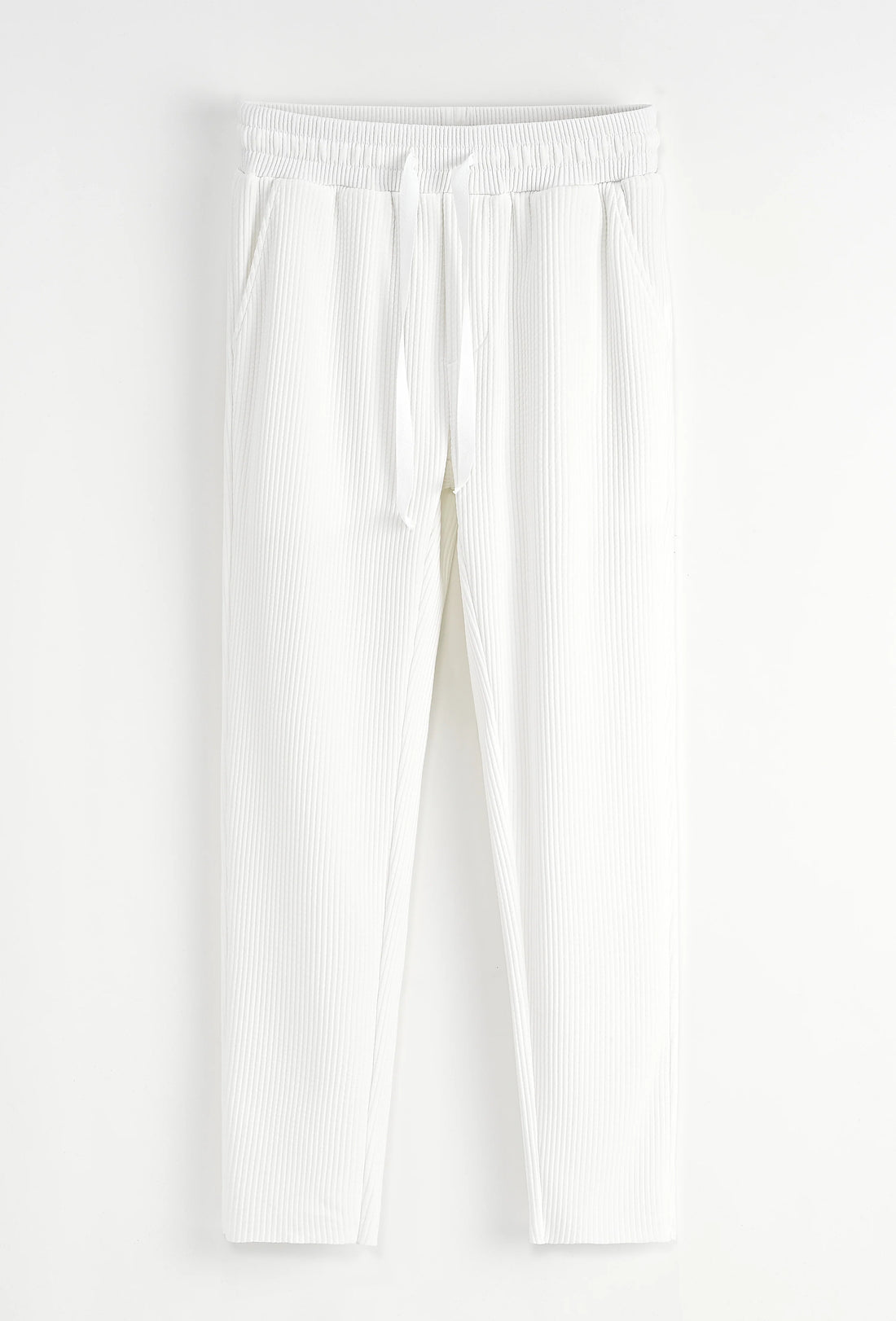 Set van effen jas en broek