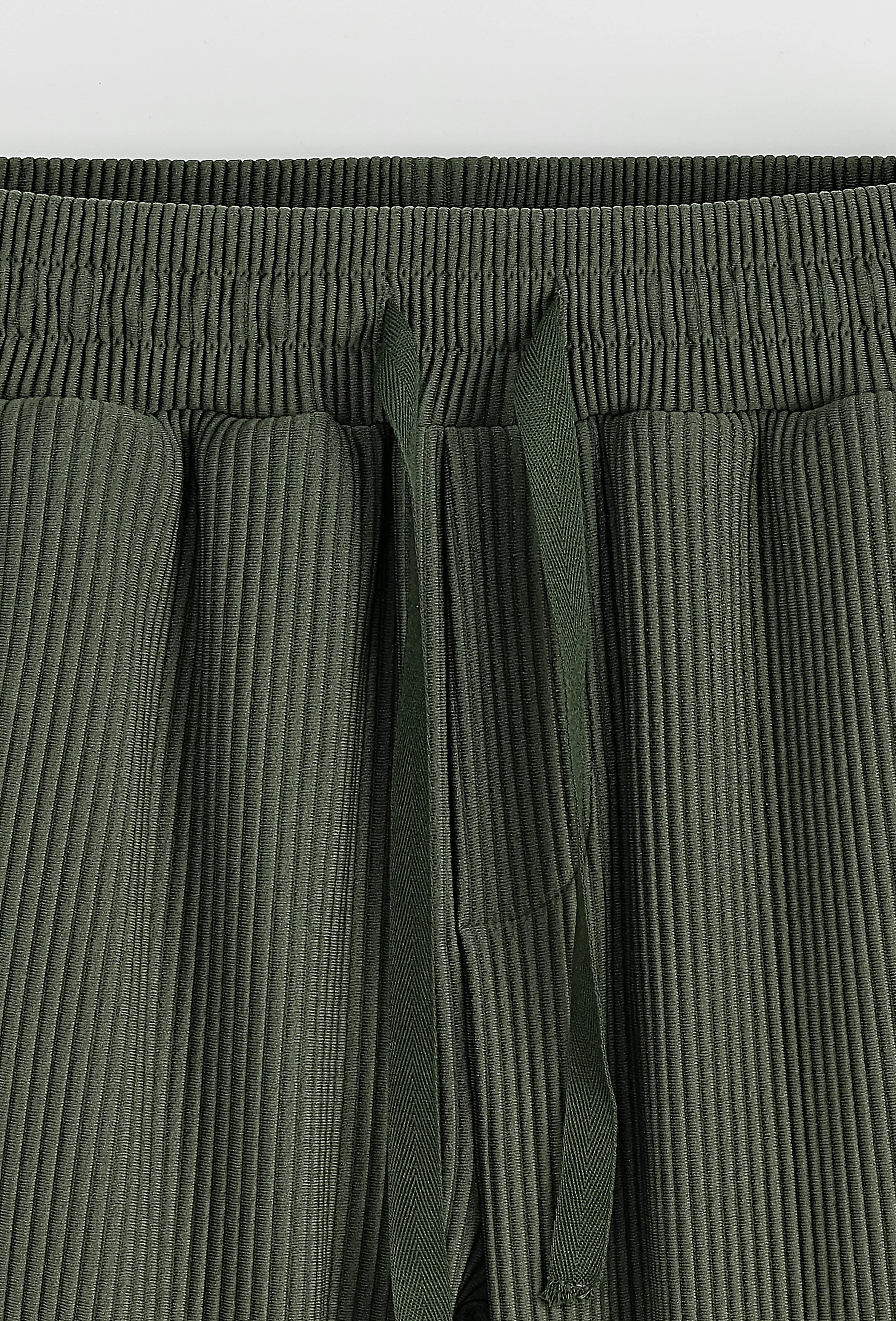 Set van effen jas en broek