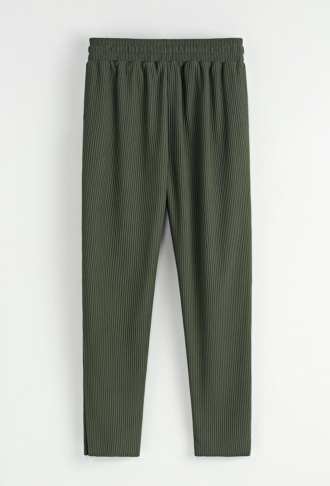 Set van effen jas en broek