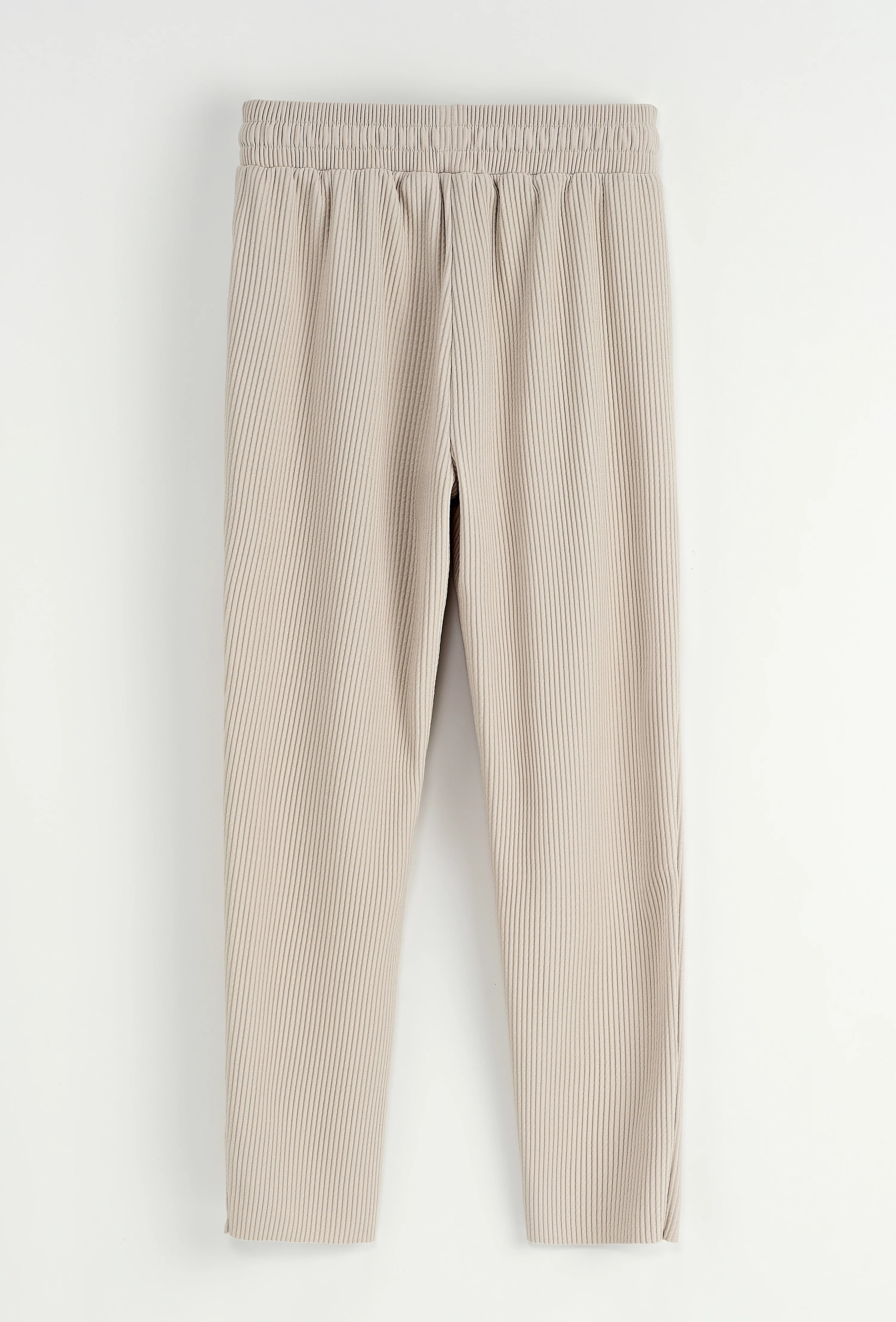 Set van effen jas en broek