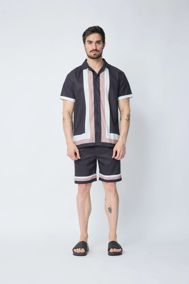 Set van shirt met korte mouwen en korte broek