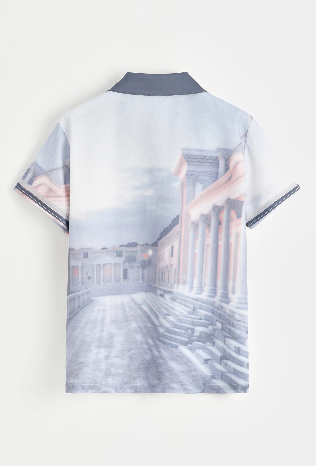Shirt met korte mouwen en patroon