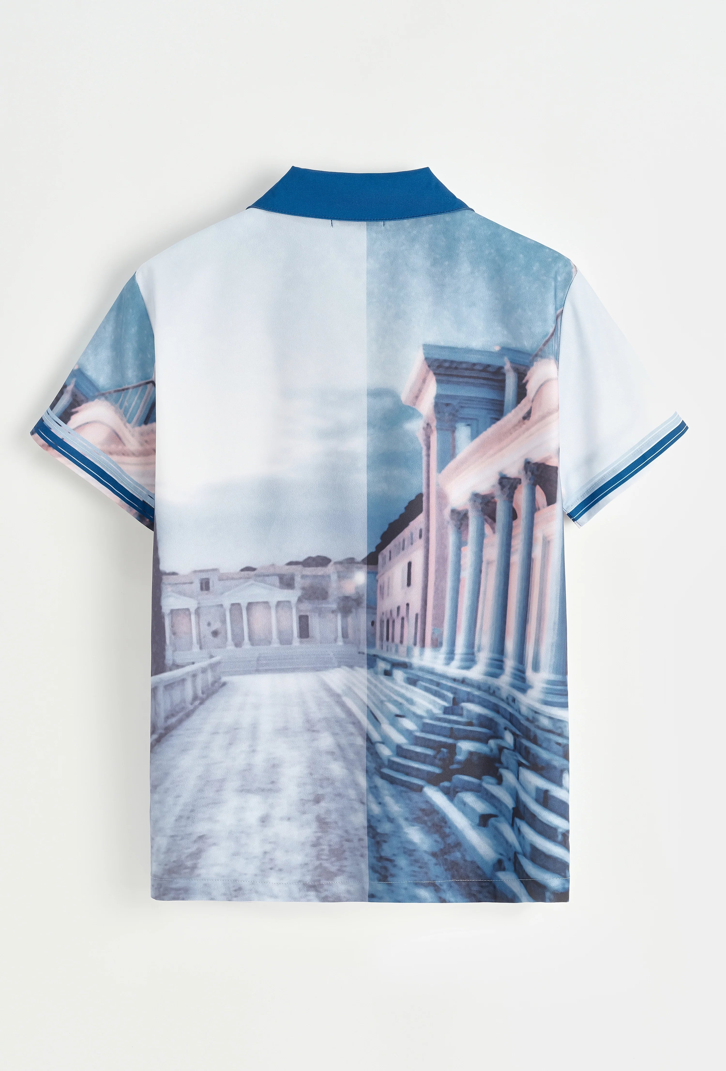 Shirt met korte mouwen en patroon